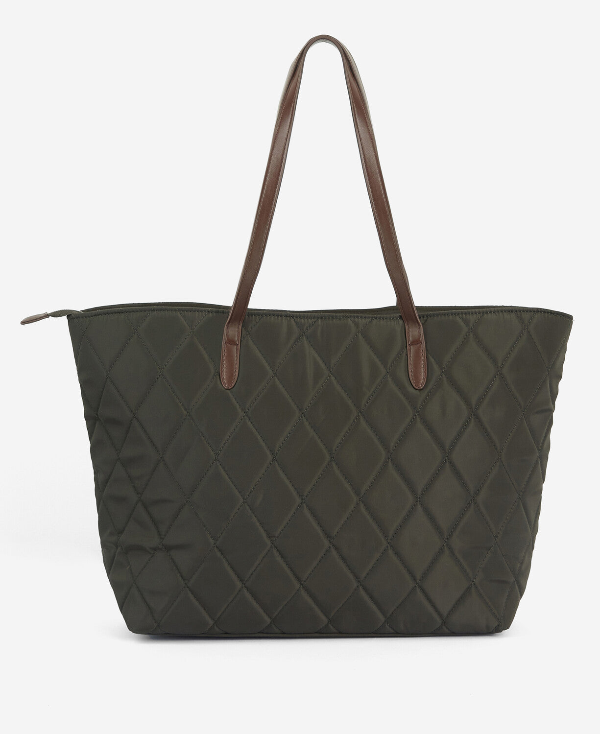 Barbour Quilted Tote Bag Olive Armstrong Country Store