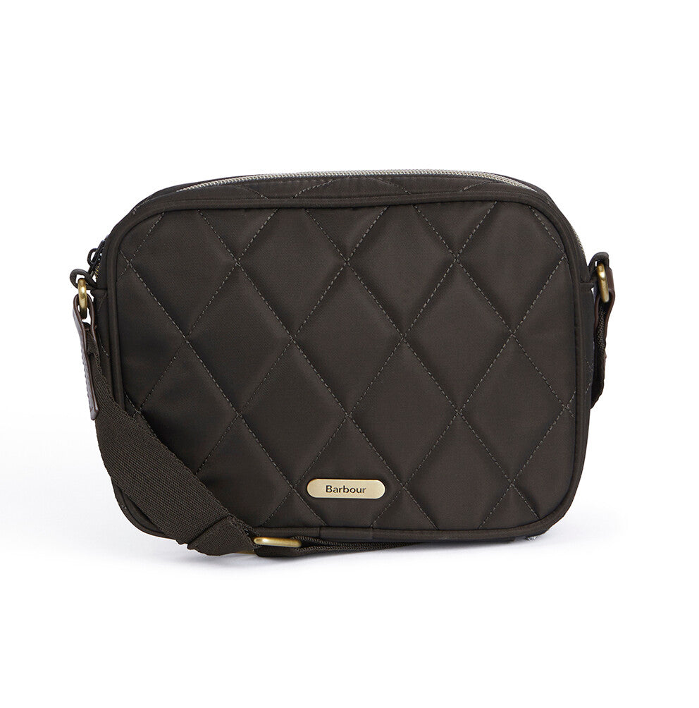 Barbour Quilted Crossbody Bag - Olive