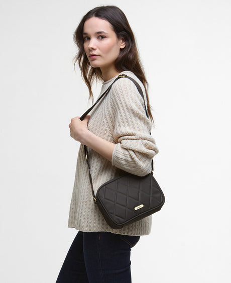 Barbour Quilted Crossbody Bag - Olive