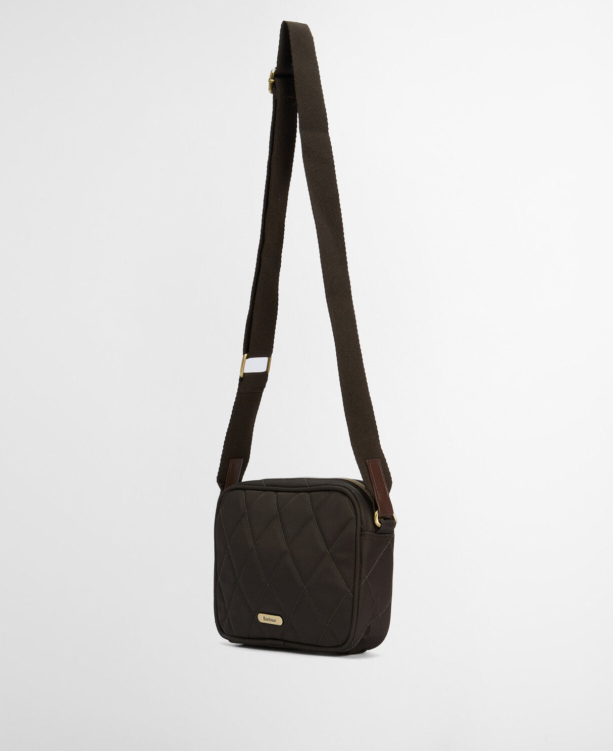 Barbour Quilted Crossbody Bag - Olive