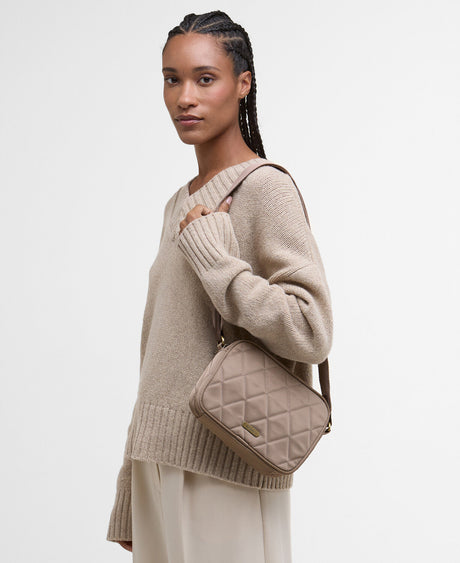 Barbour Quilted Crossbody Bag - New Sand