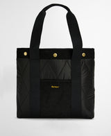 Barbour Healy Tote Bag - Black/Ancient