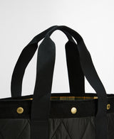 Barbour Healy Tote Bag - Black/Ancient