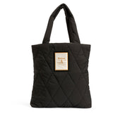Barbour Mariah Quilted Tote Bag - Black/Ancient