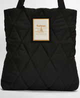 Barbour Mariah Quilted Tote Bag - Black/Ancient