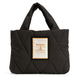 Barbour Mariah Mini Quilted Tote Bag - Black/Ancient