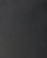 Barbour Cedar Leather Bucket Bag - Black
