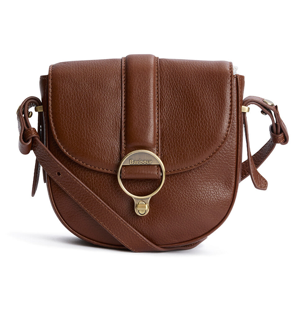 Barbour Elm Leather Crossbody Bag - Brown