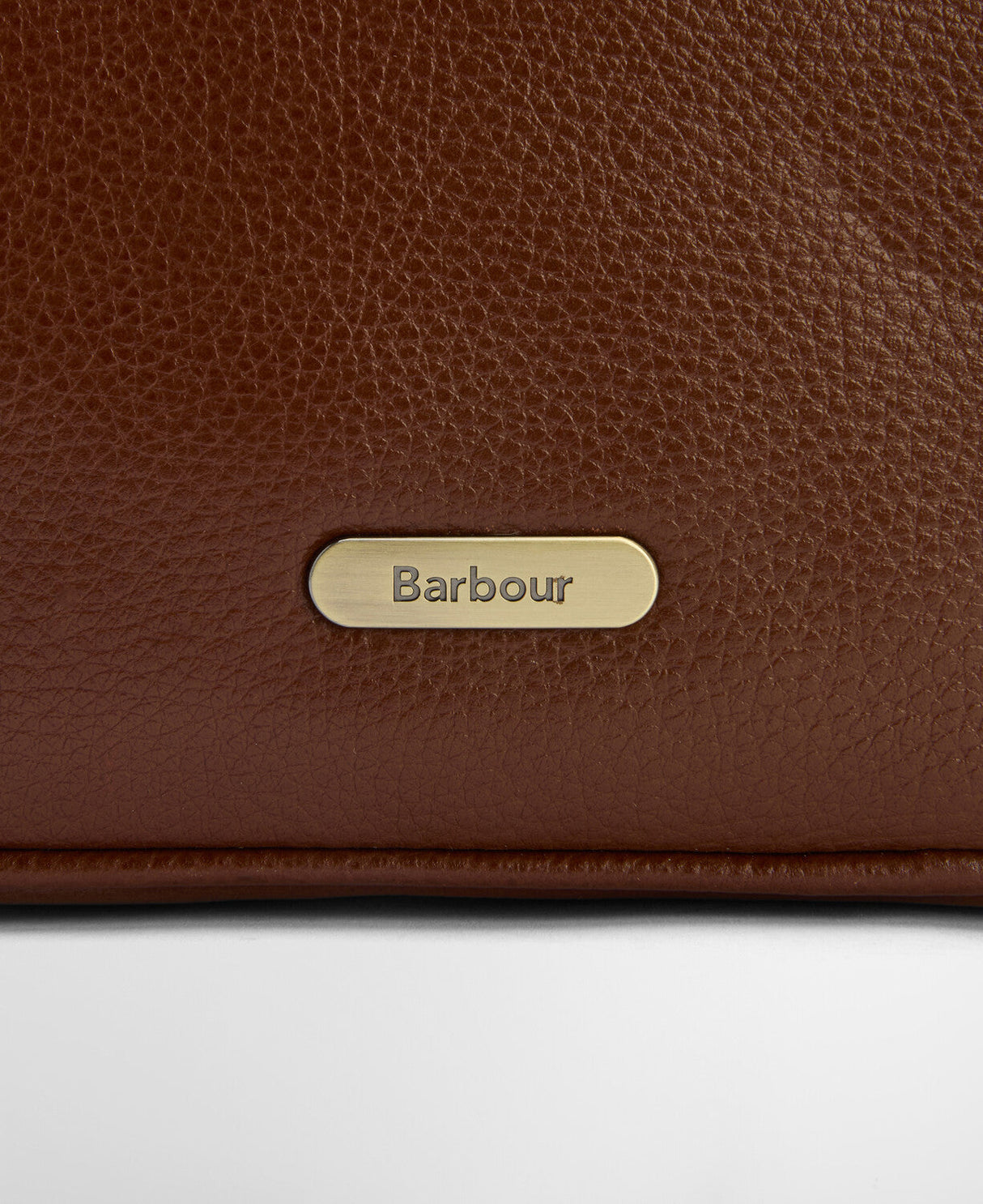 Barbour Daphne Leather Crossbody Bag - Brown