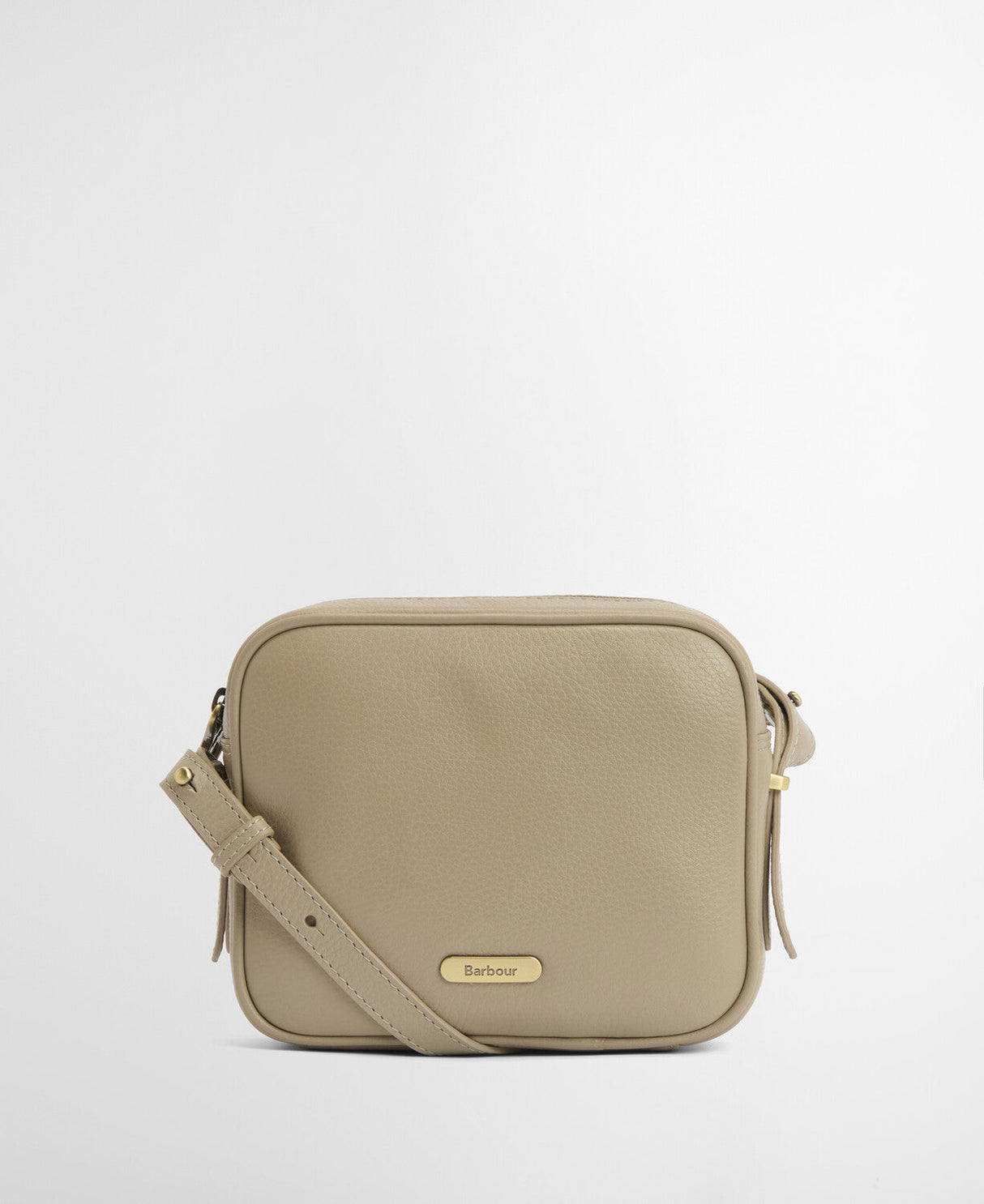 Barbour Daphne Leather Crossbody Bag - Dune