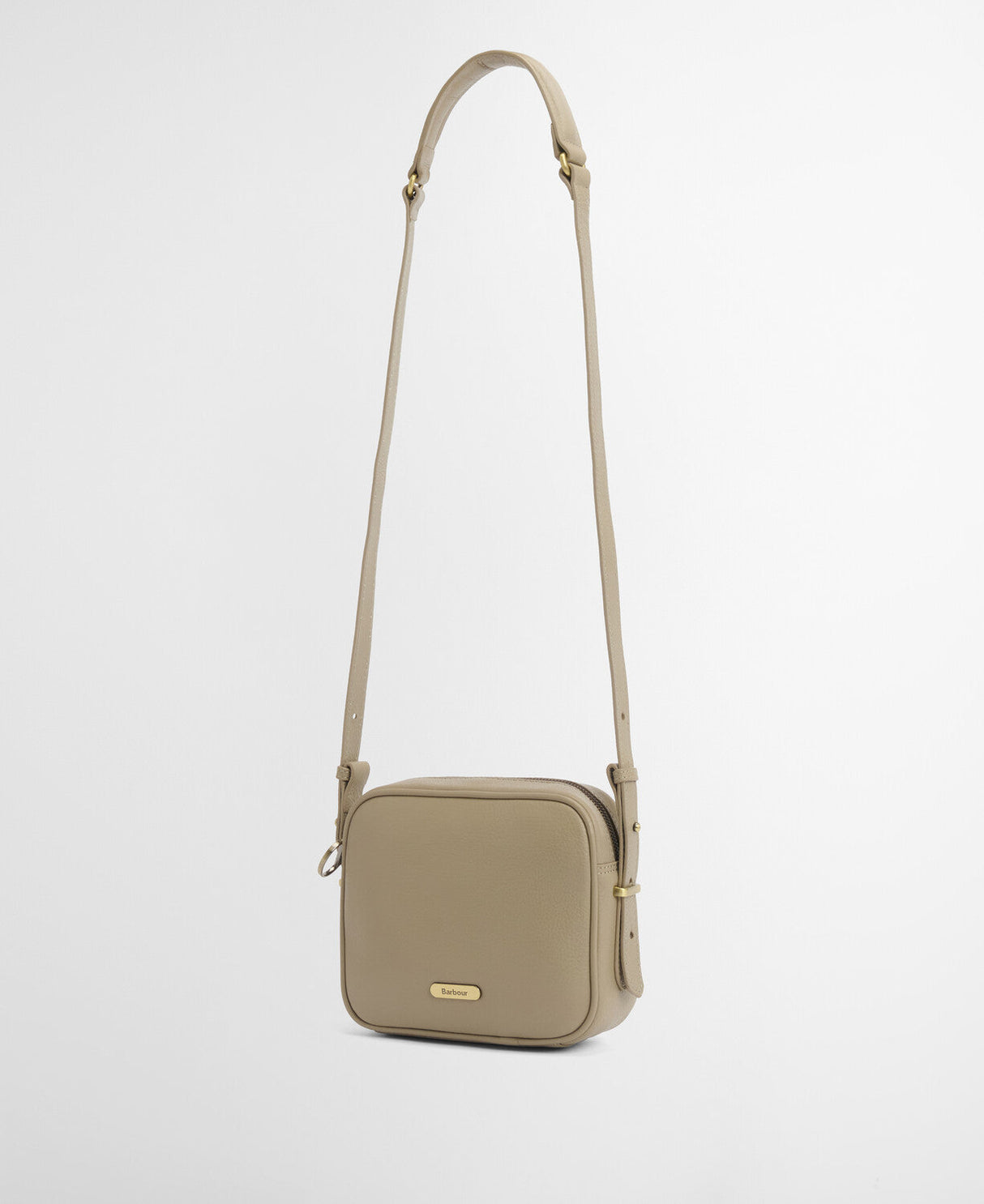Barbour Daphne Leather Crossbody Bag - Dune