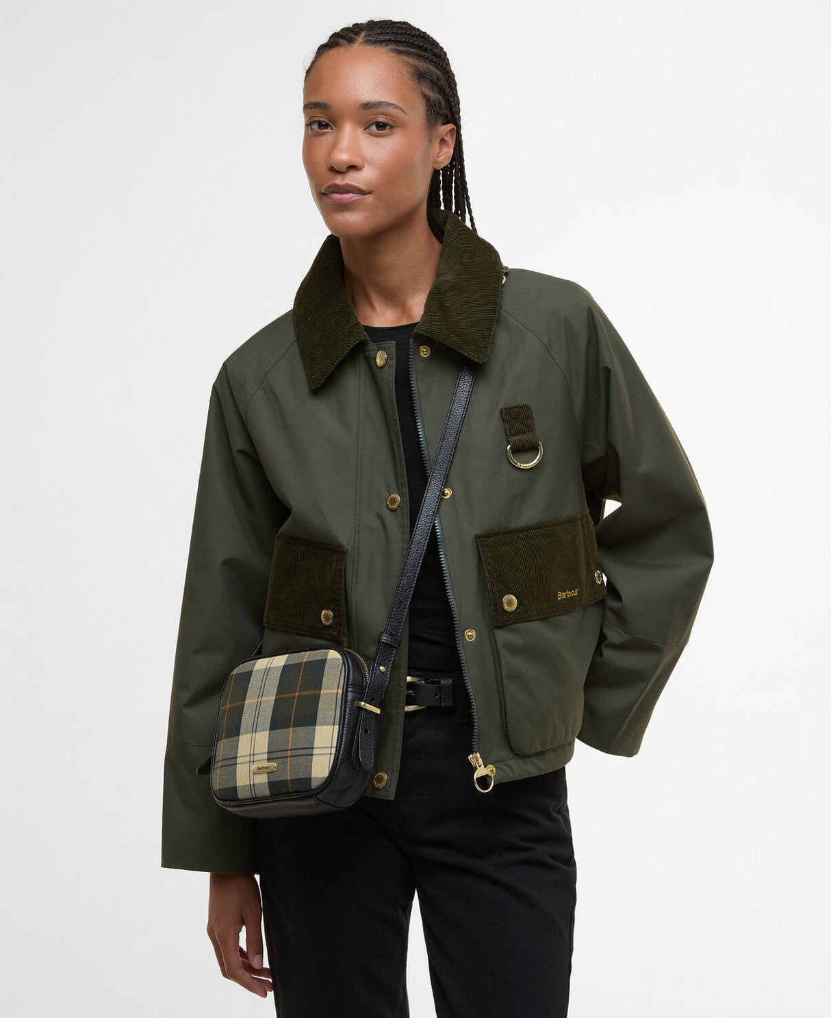 Barbour Daphne Tartan Crossbody Bag - Ancient Tartan