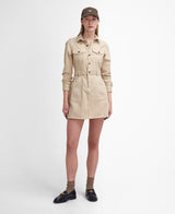 Barbour Marnie Dress - White Pepper