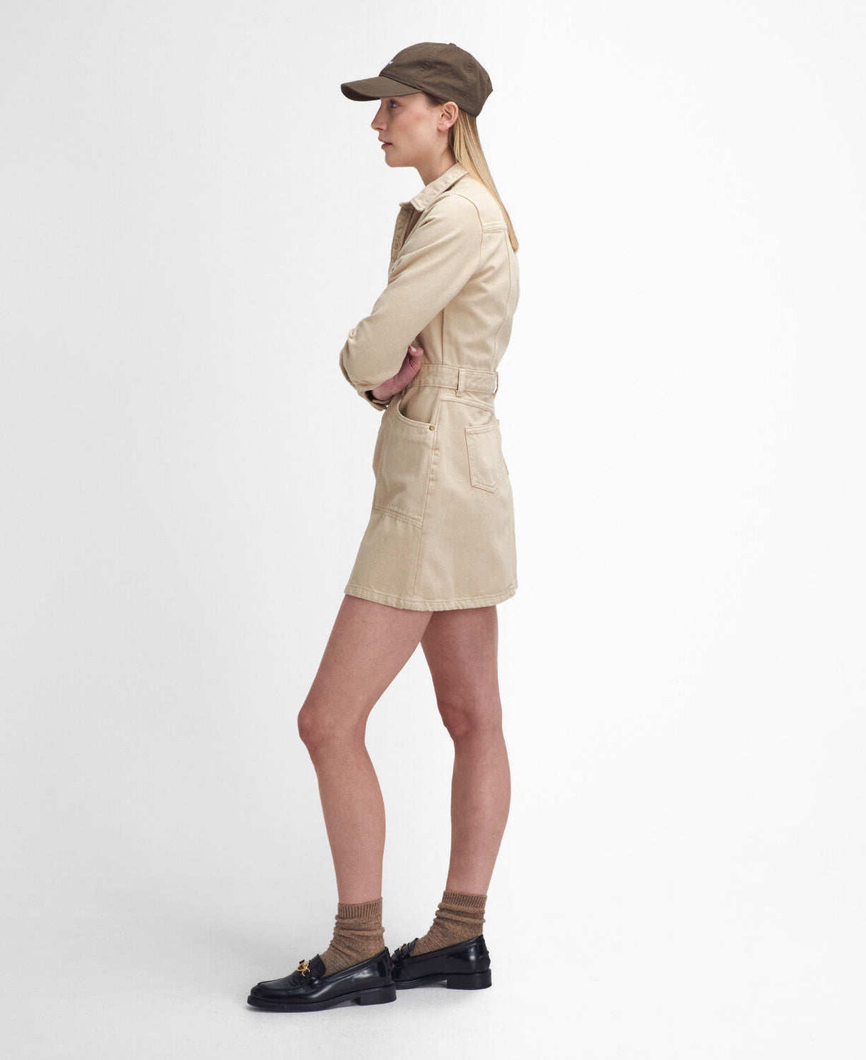 Barbour Marnie Dress - White Pepper