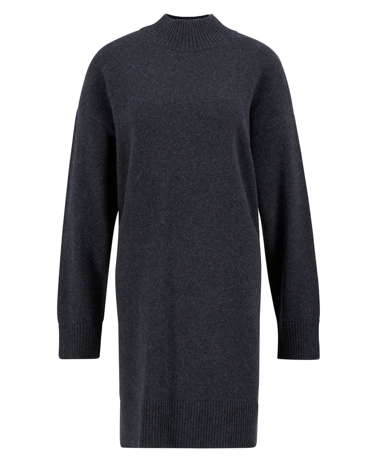 Barbour Serena Knitted Mini Dress - Charcoal