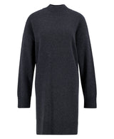 Barbour Serena Knitted Mini Dress - Charcoal