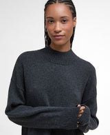 Barbour Serena Knitted Mini Dress - Charcoal