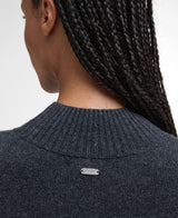 Barbour Serena Knitted Mini Dress - Charcoal