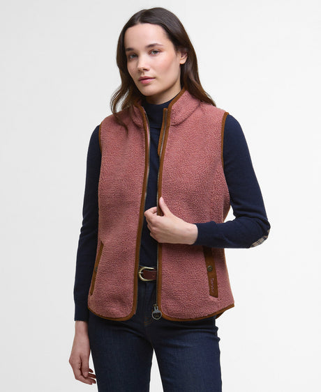 Barbour Burford Fleece Gilet - Arabesque/Classic