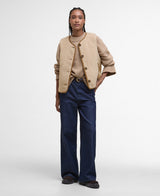 Barbour Luciana Fleece Gilet - Natural