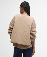 Barbour Luciana Fleece Gilet - Natural