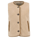 Barbour Luciana Fleece Gilet - Natural