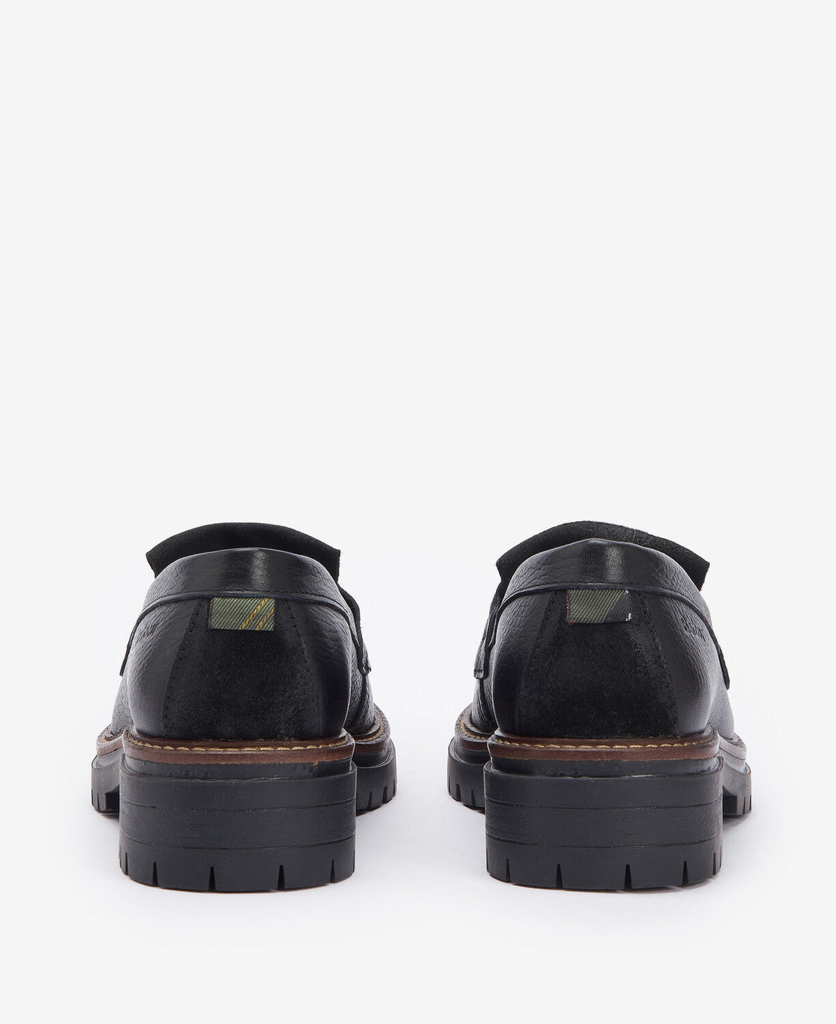 Barbour Dolores Tassel Trim Loafer - Black