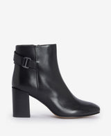 Barbour Piper Block Heel Ankle Boot - Black