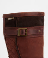 Barbour Beaconsfield Tall Boot - Mahogony/Choc Nubuck