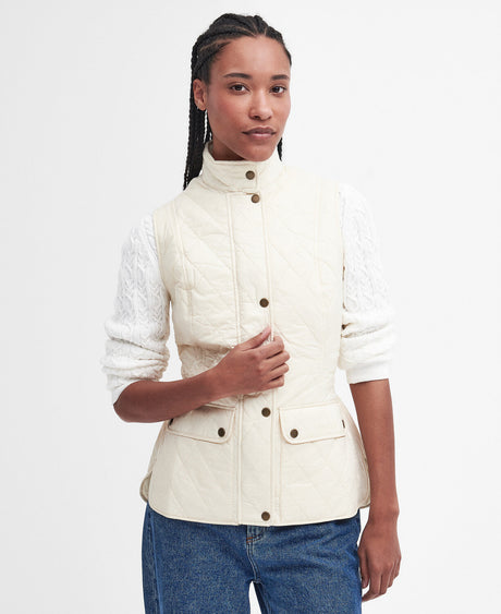 Barbour Otterburn Quilted Gilet - Summer Pearl
