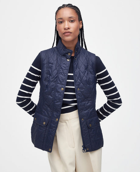 Barbour Otterburn Quilted Gilet - Navy