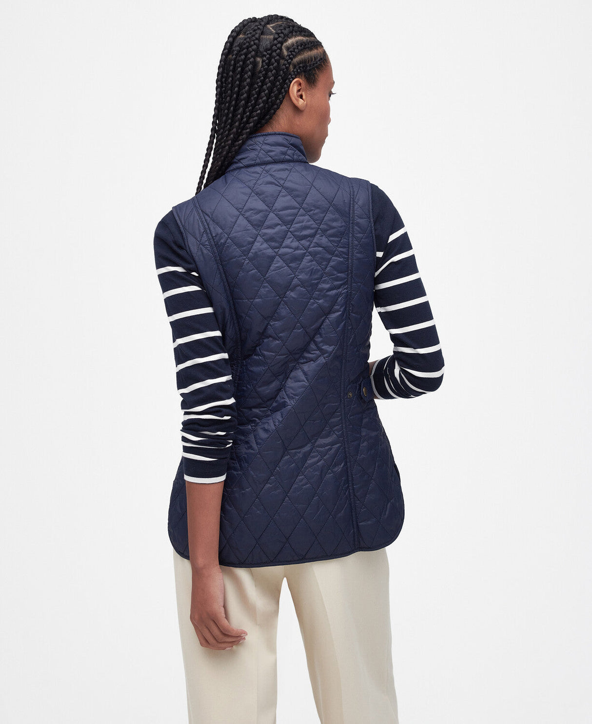 Barbour Otterburn Quilted Gilet - Navy