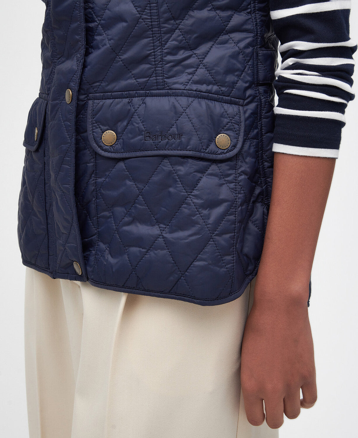 Barbour Otterburn Quilted Gilet - Navy