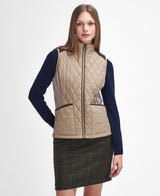 Barbour High Field Gilet - Sand Dune/Gardenia