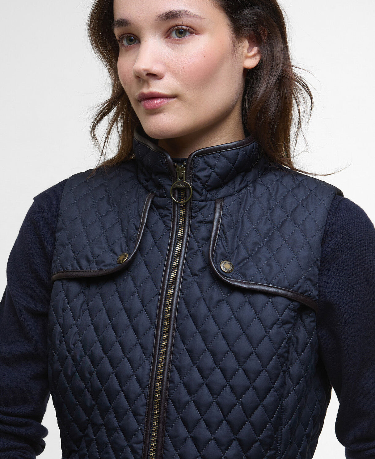 Barbour Dahlia Quilted Gilet - Dark Navy