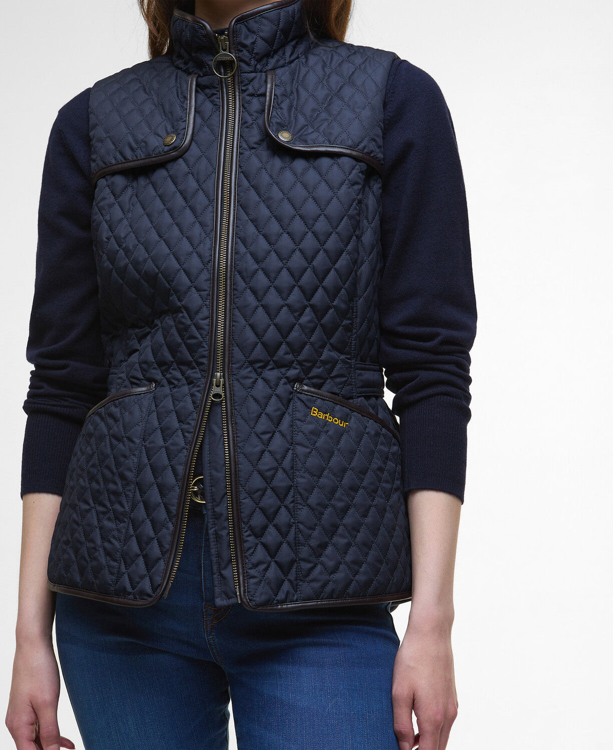 Barbour Dahlia Quilted Gilet - Dark Navy