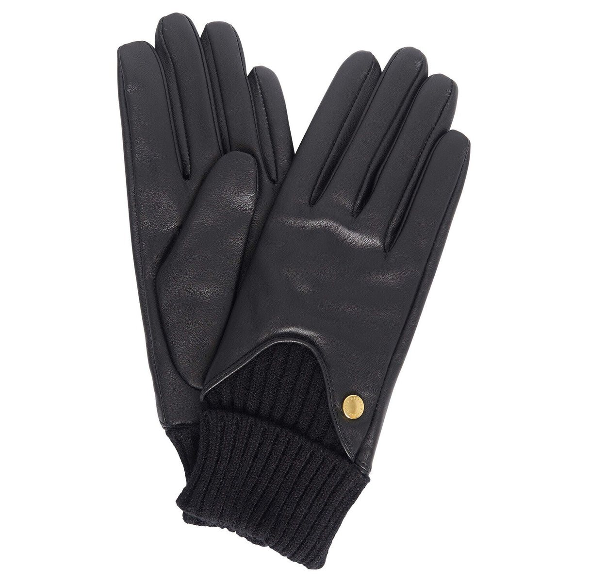 Barbour Deanna Leather Glove - Black