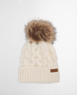 Barbour Penshaw Beanie & Scarf Gift Set - Cloud