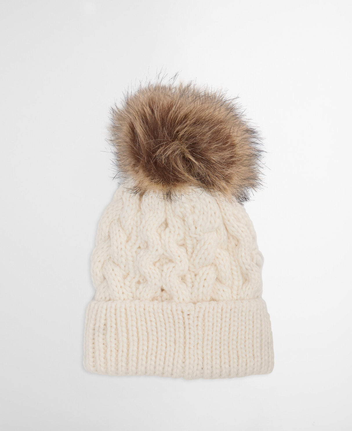 Barbour Penshaw Beanie & Scarf Gift Set - Cloud