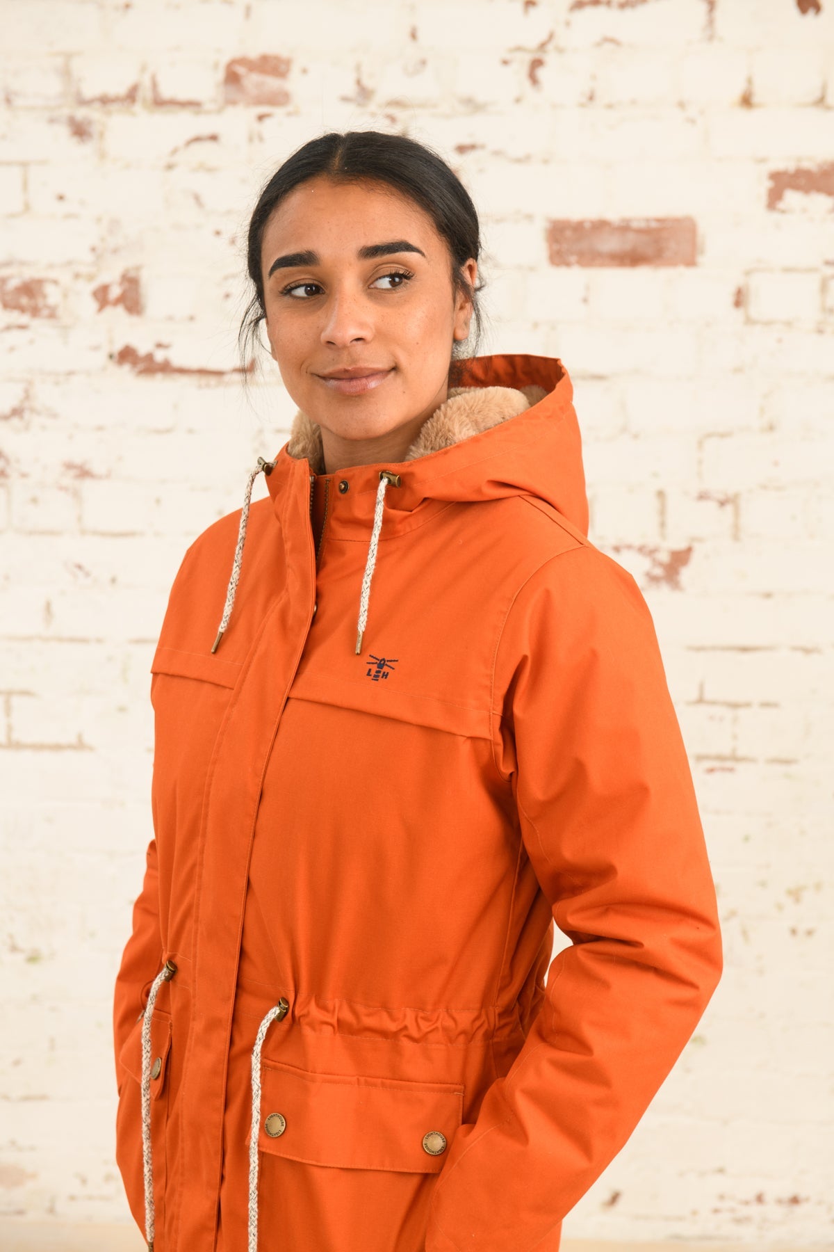 Lighthouse Isobel Ladies Coat - Burnt Orange