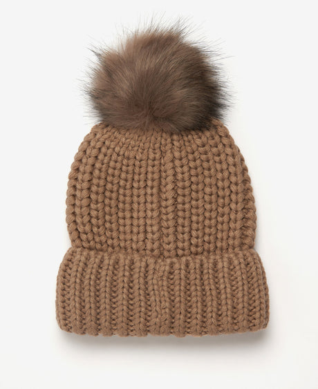 Barbour Saltburn Beanie Hat - Mink