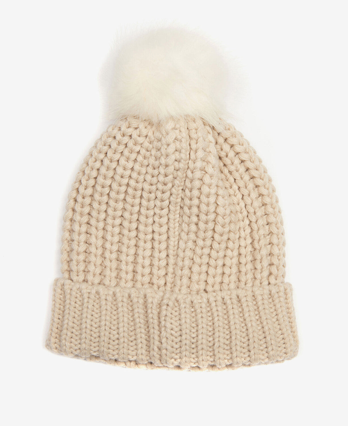 Barbour Saltburn Beanie Hat - Pearl