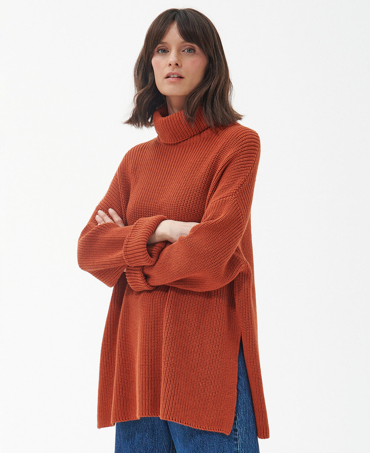 Barbour Stitch Cape - Spiced Pumpkin