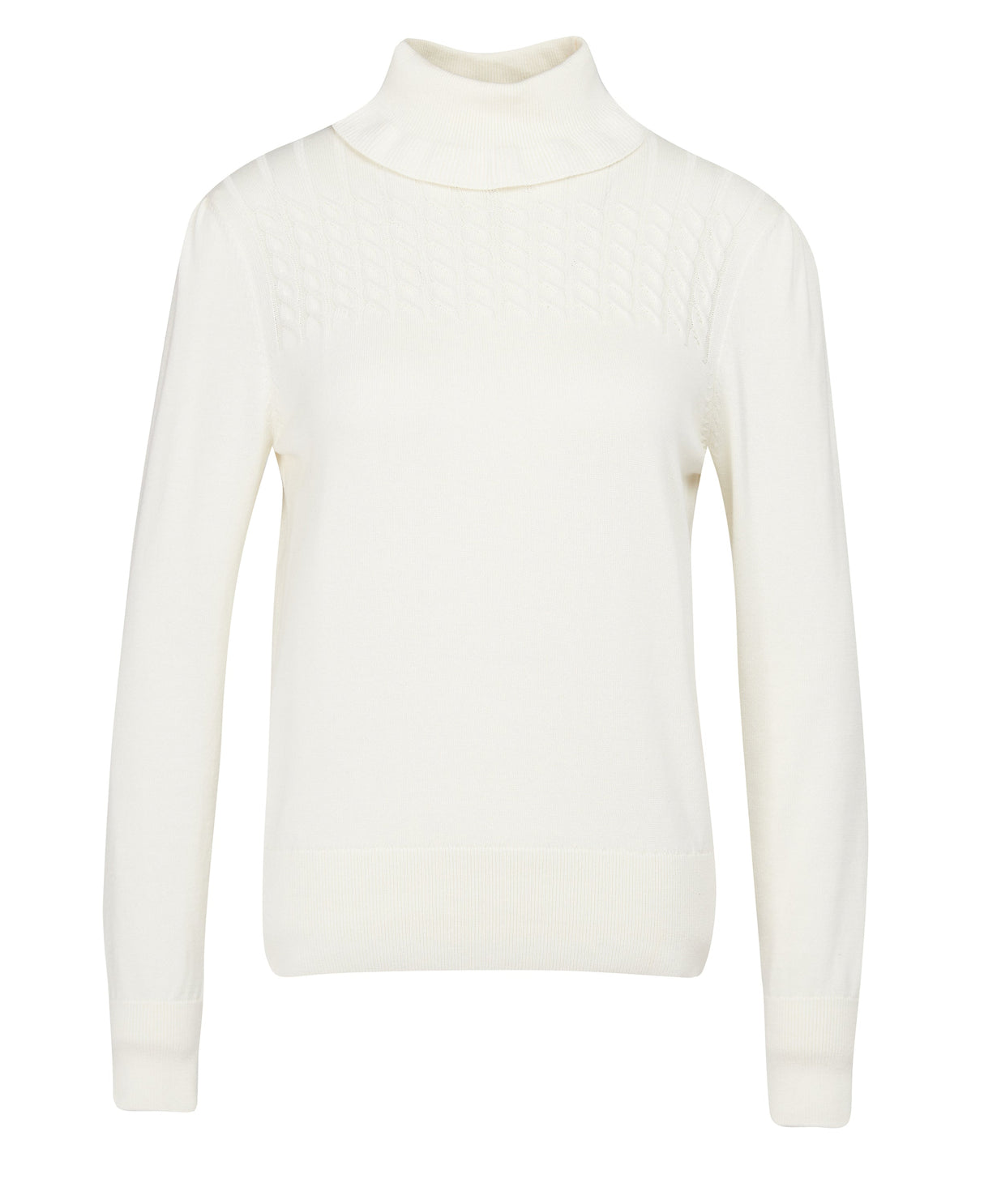 Barbour Scarlet Knit Sweater - Cream