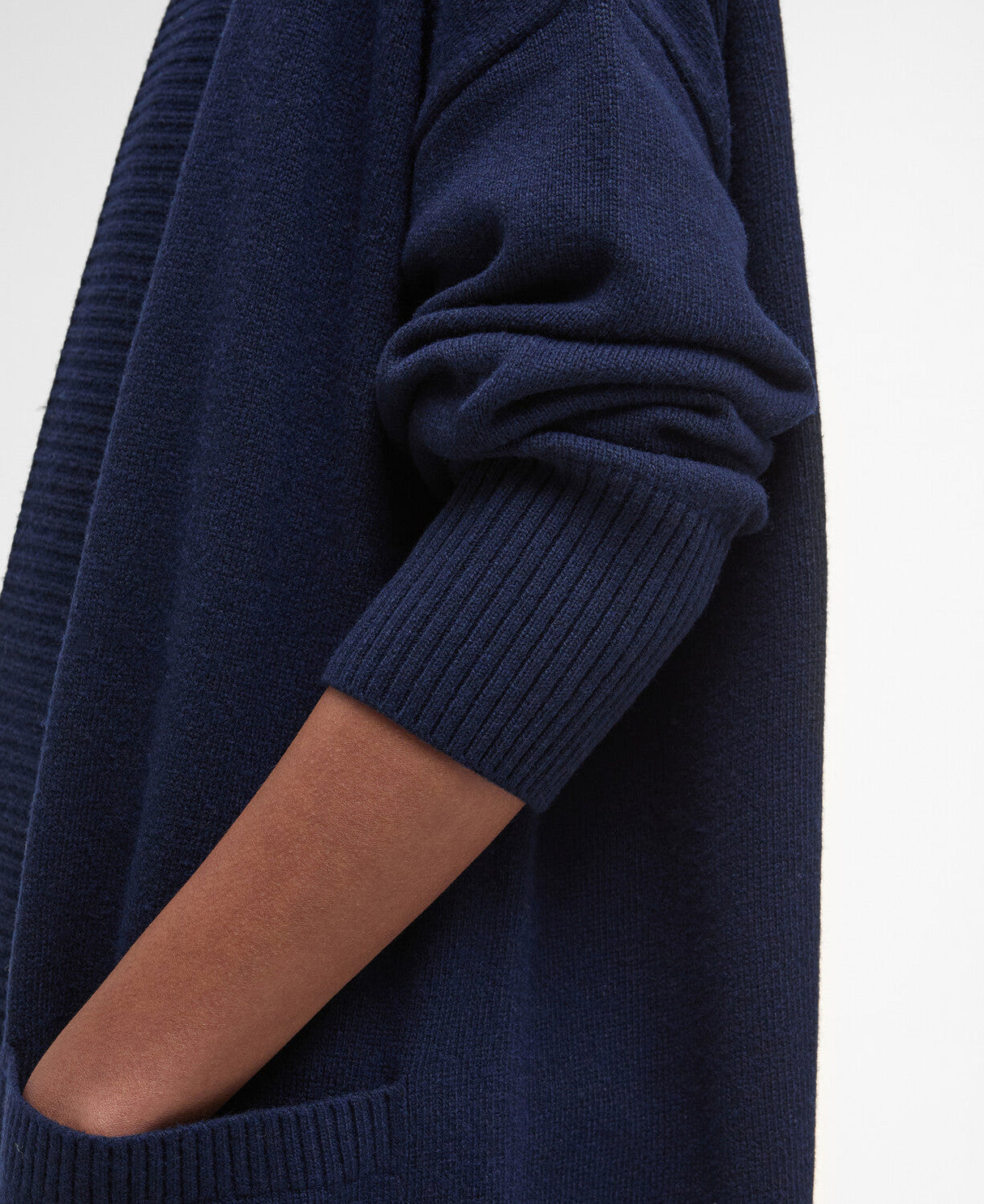 Barbour Luna Knitted Cardigan - Navy