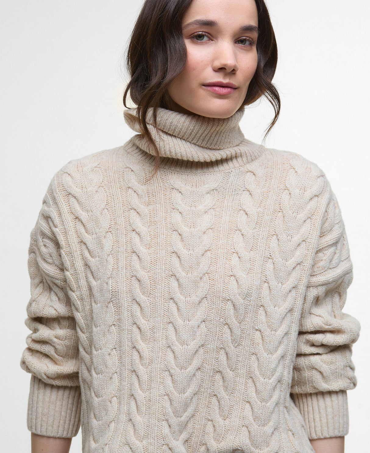 Barbour Embleton Knitted Jumper - Birch