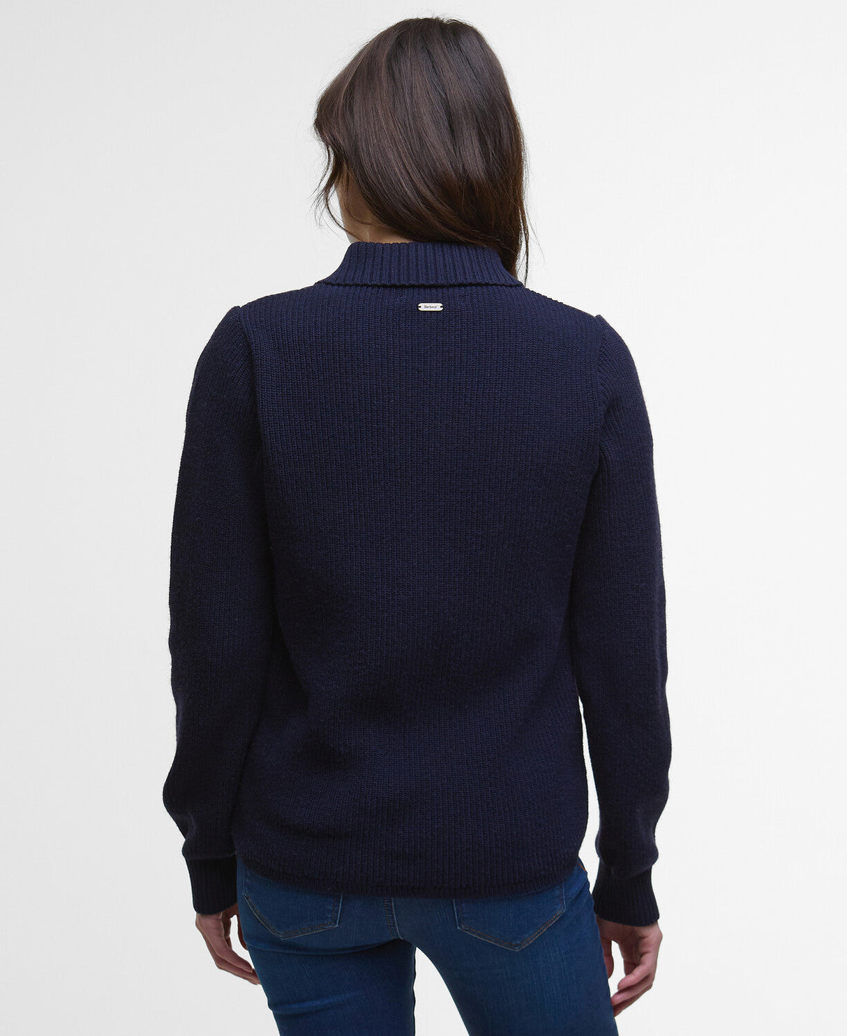 Barbour Allendale Knitted Cardigan - Navy