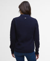 Barbour Allendale Knitted Cardigan - Navy