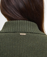 Barbour Allendale Knitted Cardigan - Olive