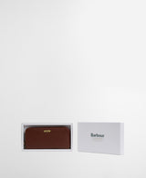Barbour Birch Leather Matinee Purse - Brown
